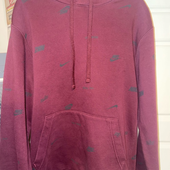 Nike Other - Nike Men's Maroon Hoodie Sweater